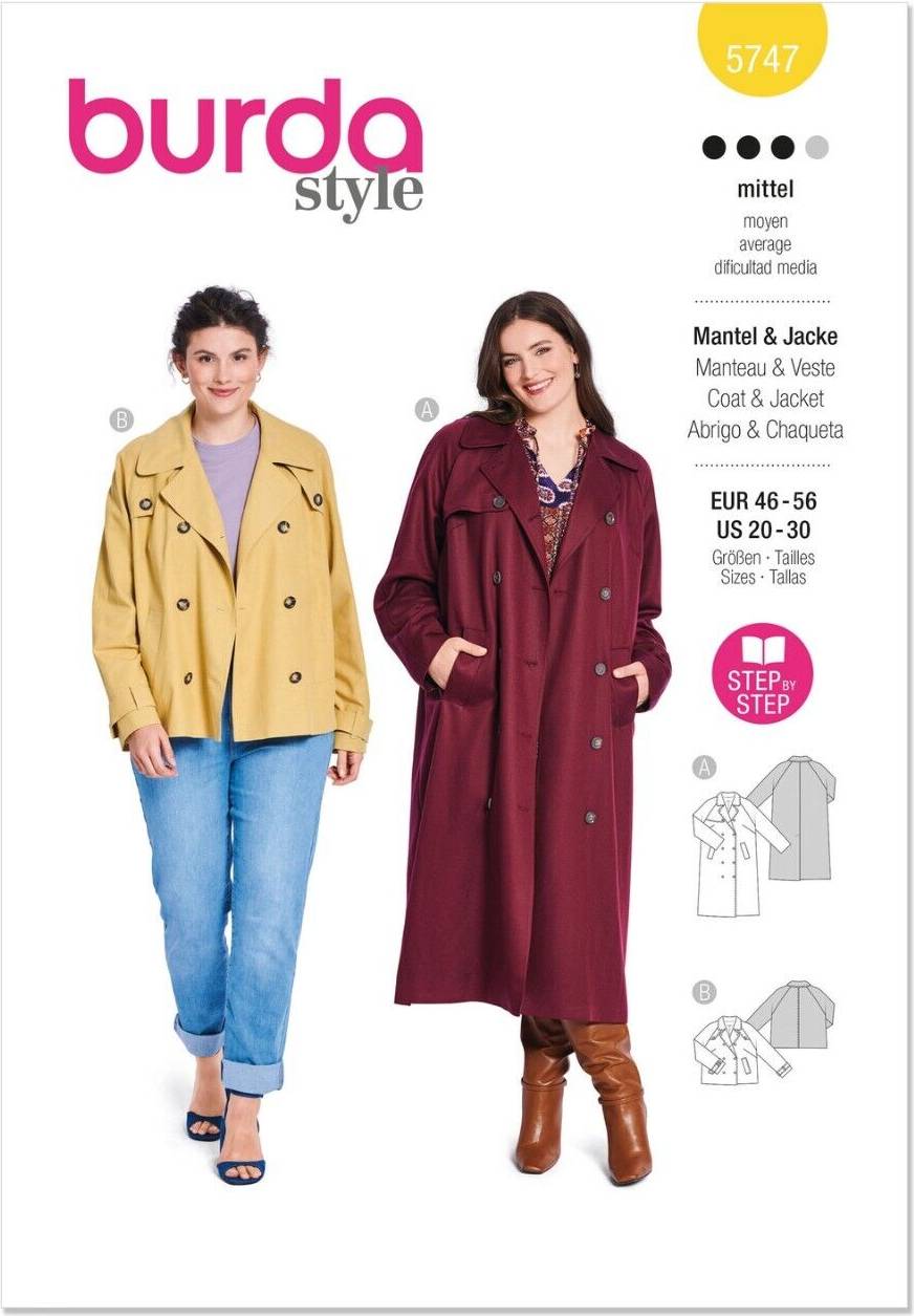 Burda Style Sewing Pattern 5747