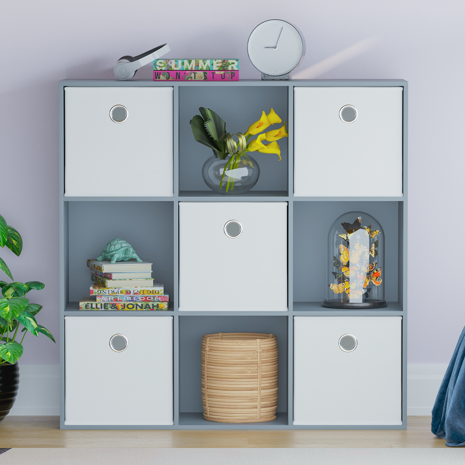 9 cube storage unit Vida Designs Durham 9 Cube Unit Set Storage Cabinet