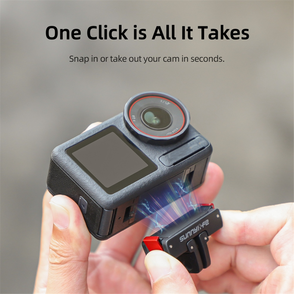 Quick Release Adapter Foldable Magnetic Two Claw