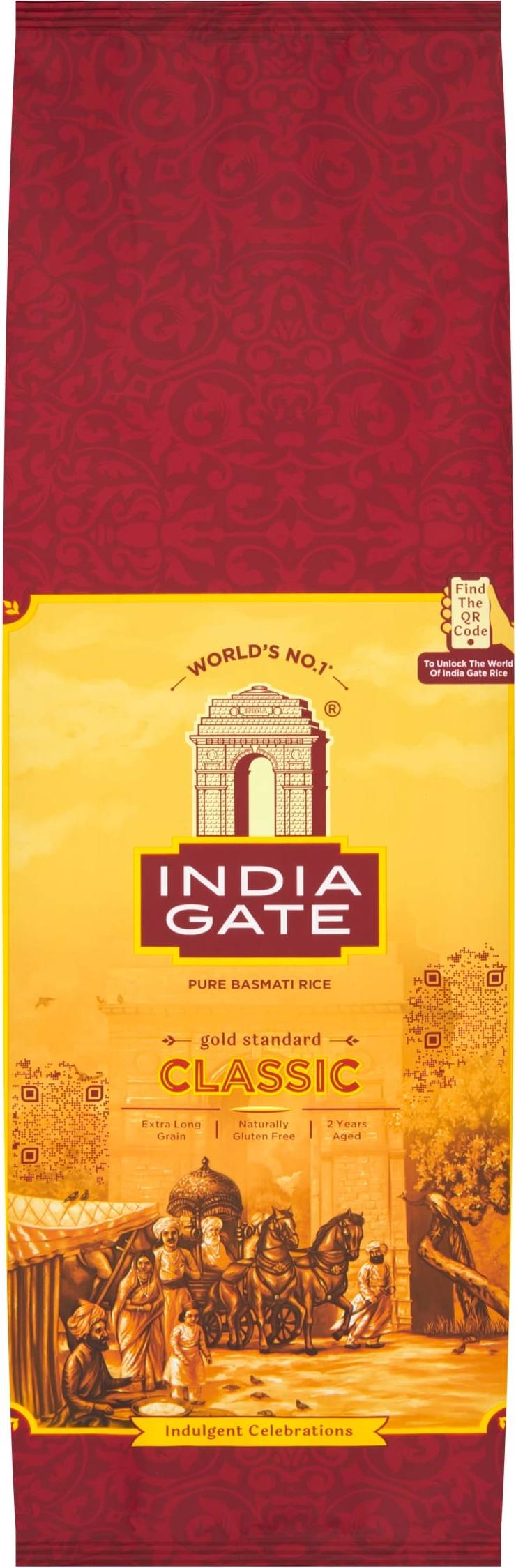 India Gate Basmati Rice Classic 2 Kg