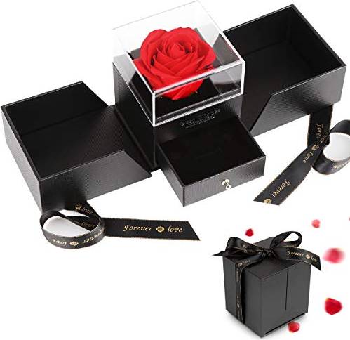 Vegena Infinity Rosenbox Mit Blumen