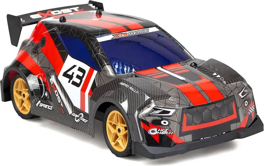 Car radio Exost Rally Xtr Radio Controlled Car Gray