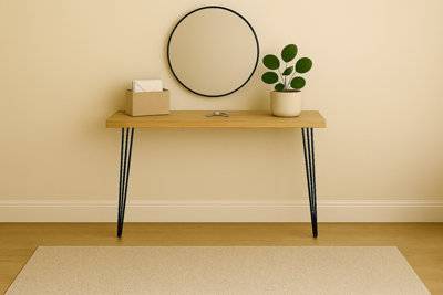 Toolty Rustic Handmade Wall Mounted Console Table