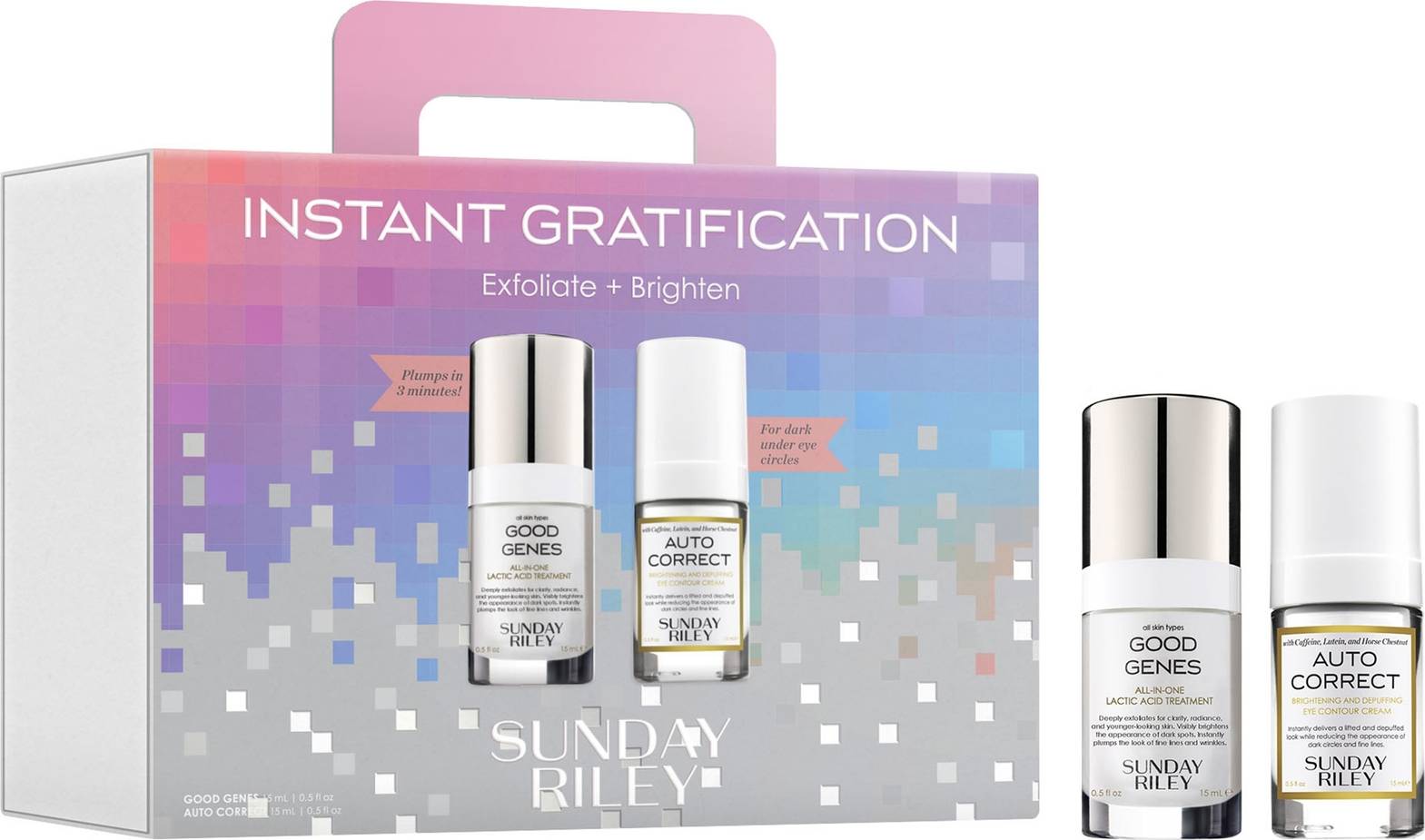 Sunday Riley Instant Gratification Skincare Gift Set