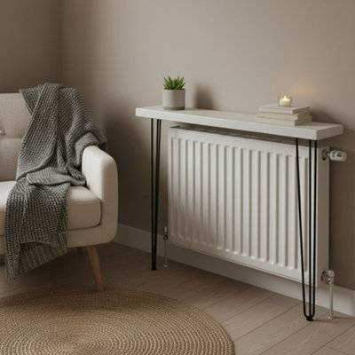 Toolty Rustic Handmade Wall Mounted Console Table