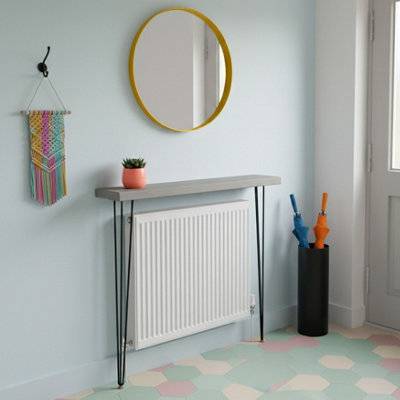 Toolty Rustic Handmade 140 Cm X 17.5 Cm Console Table