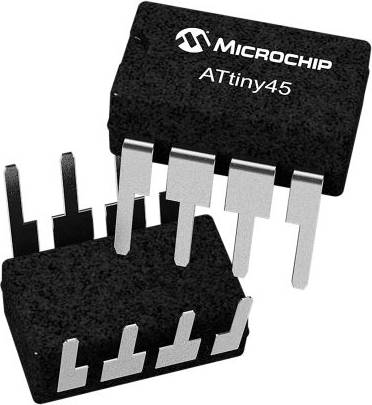 ATTINY45V-10PU 8bit AVR Microcontroller