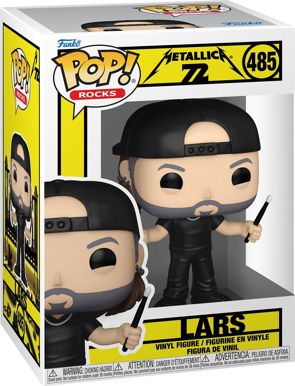 Funko POP Rocks Figur Lars 72 Seasons