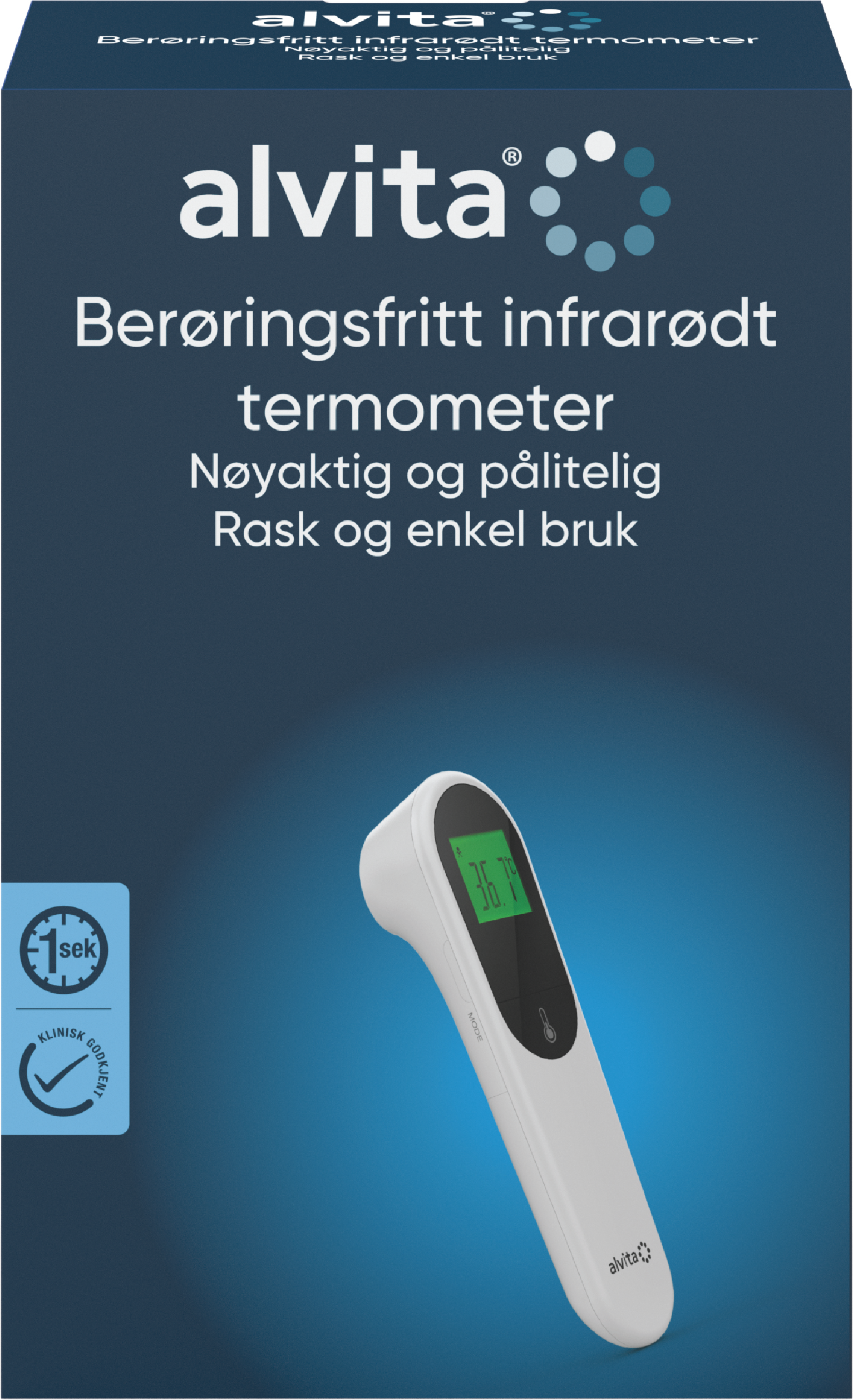 Alvita Infrarødt Termometer