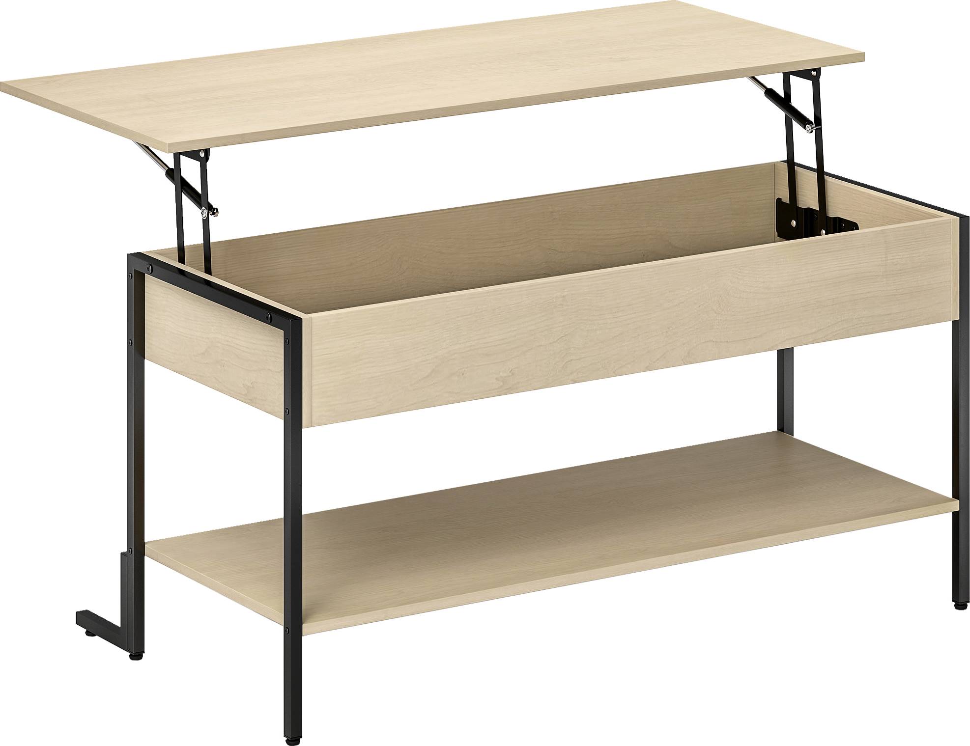 Table basse plateau relevable Homcom Avec Plateau Relevable Table Basse