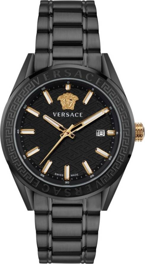 Versace V-code Watch Silver Men