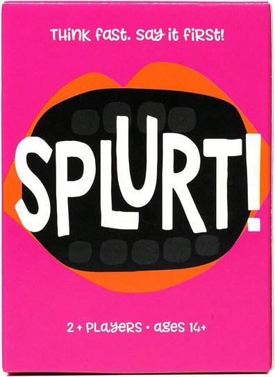 Shein Splurt Think Fast Say It First Interactive Card Game