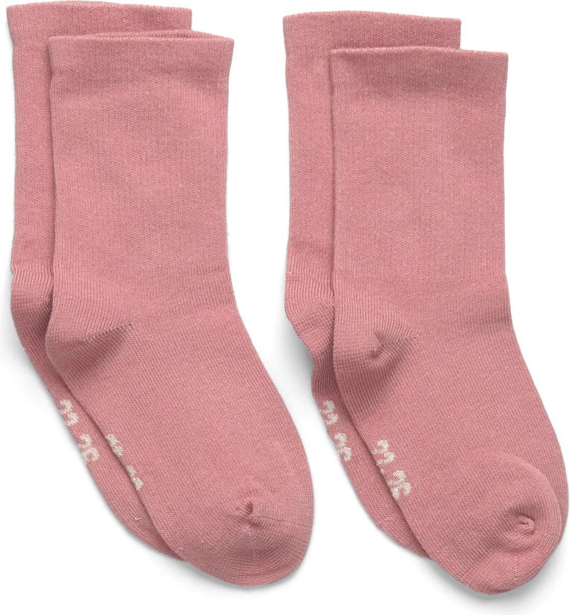 Minymo Perfect Basic Socks 2-Pack - Pink