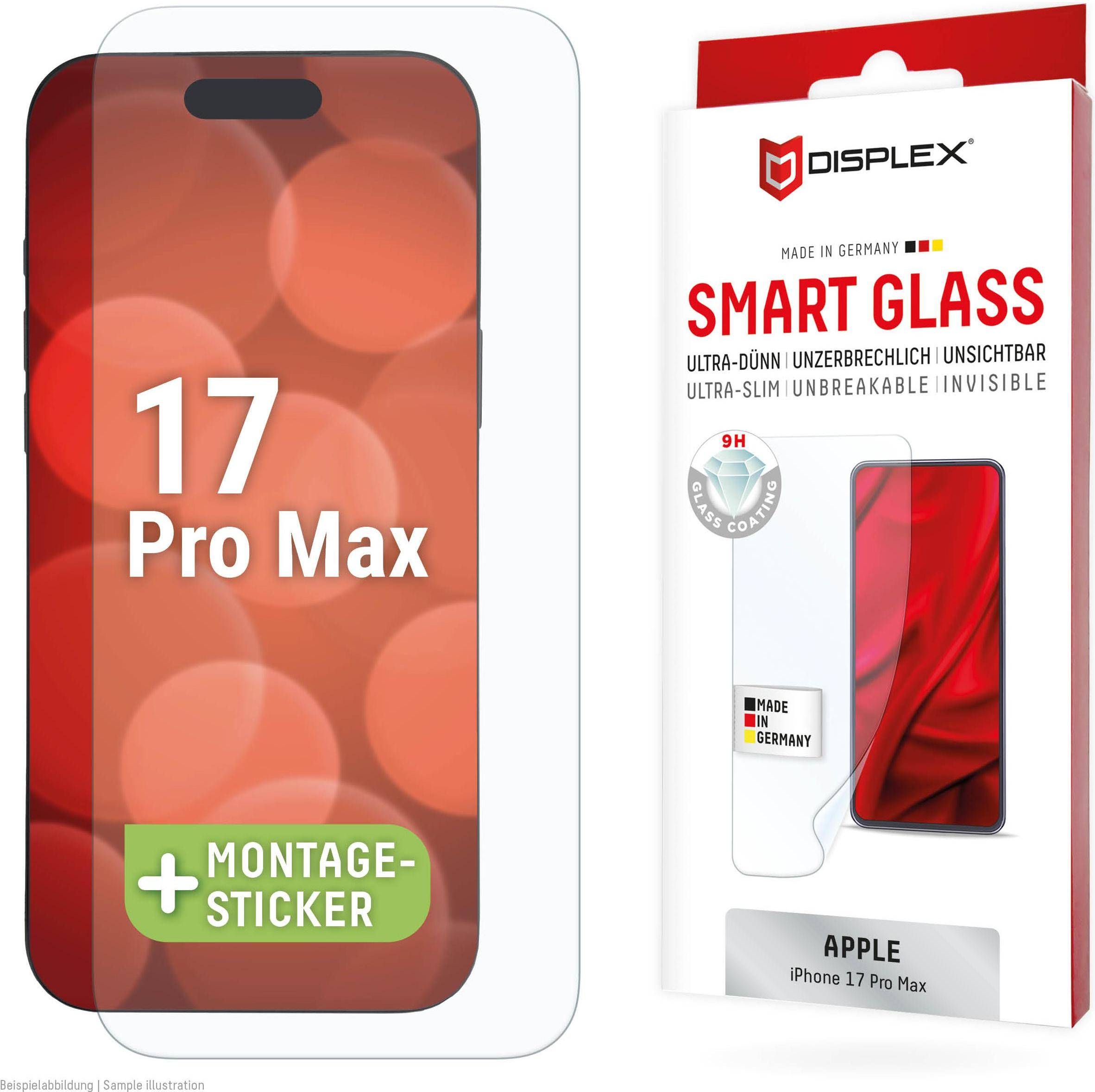 Iphone 17 pro glass Displex Smart Glass iPhone 17 Pro Max