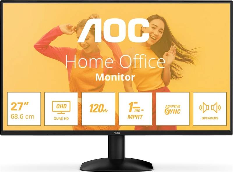AOC Basic-line Q27B35S3 27 Inch LED Monitor