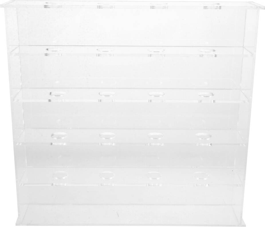 Inoomp Transparent Wall Mounted Acrylic Golf Ball Display Rack