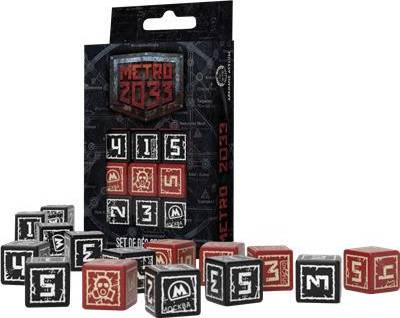 Arkhane Asylum Metro 2033 Card Game Dice Set