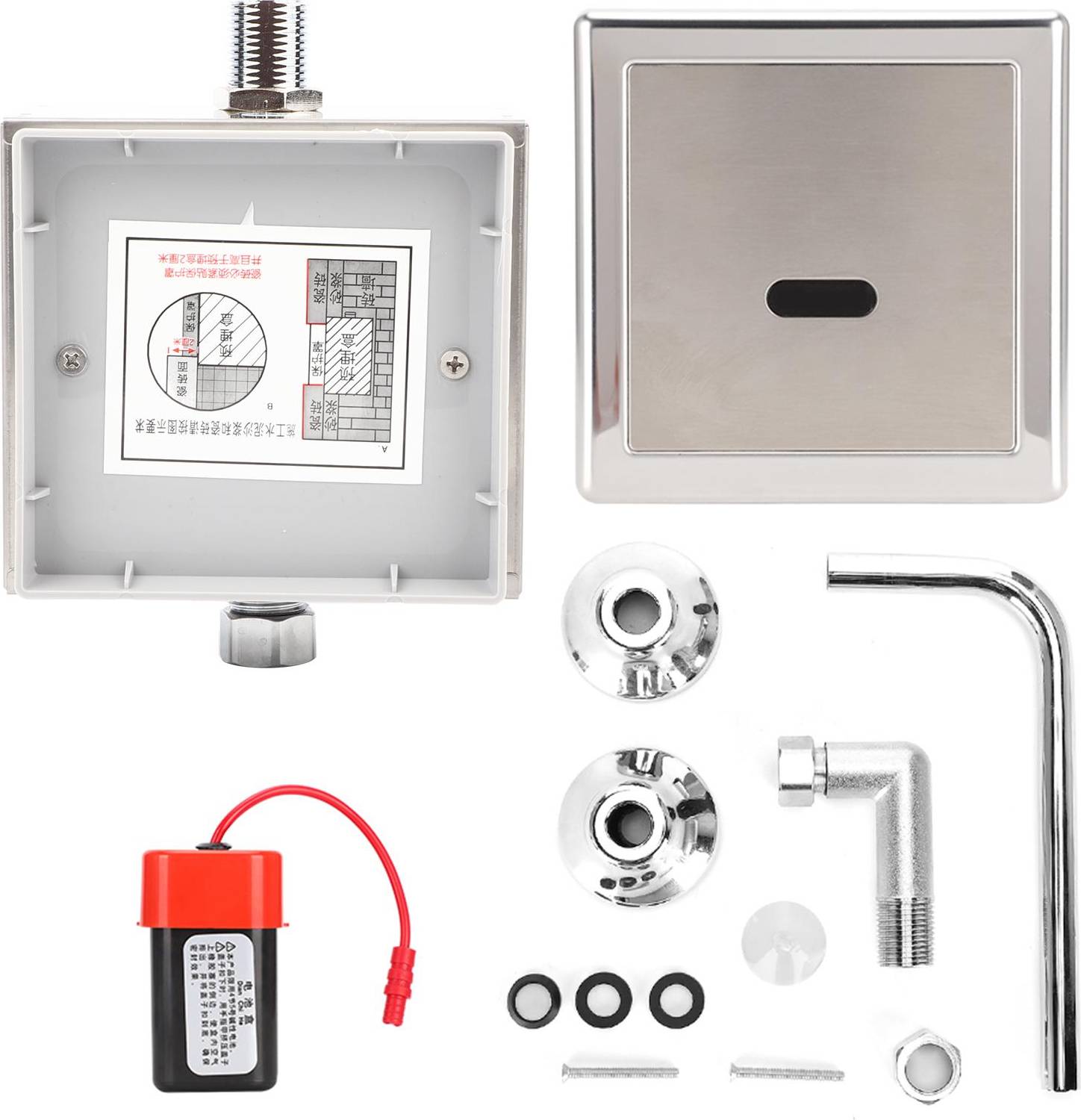 Vestidos Automatic Induction Infrared Urinal Flusher Kit