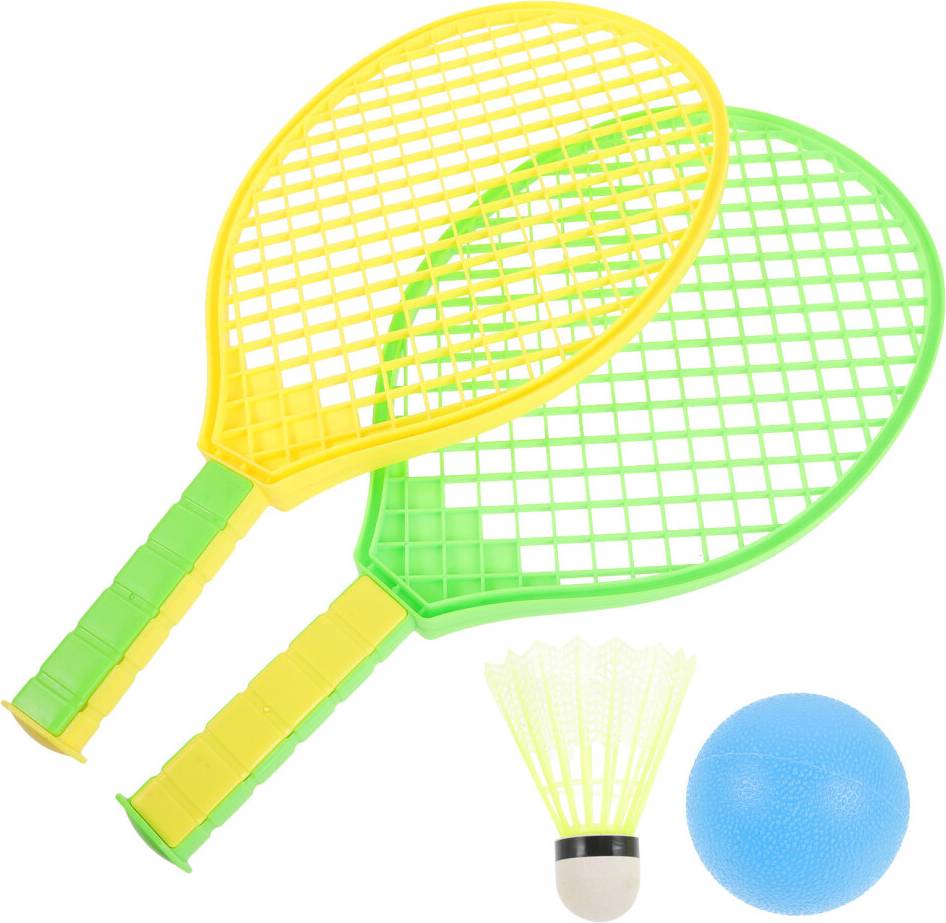 ABOOFAN 3 Sets Badminton Racquet Game Kit