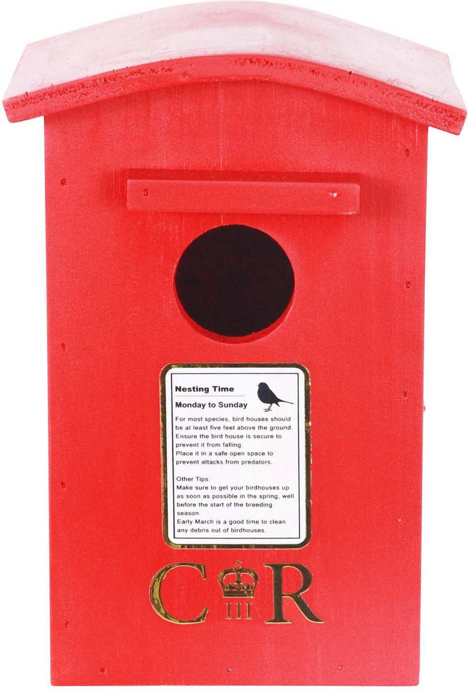 Post Box Nester Red