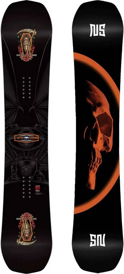 Never Summer Easy Rider Snowboard 154cm