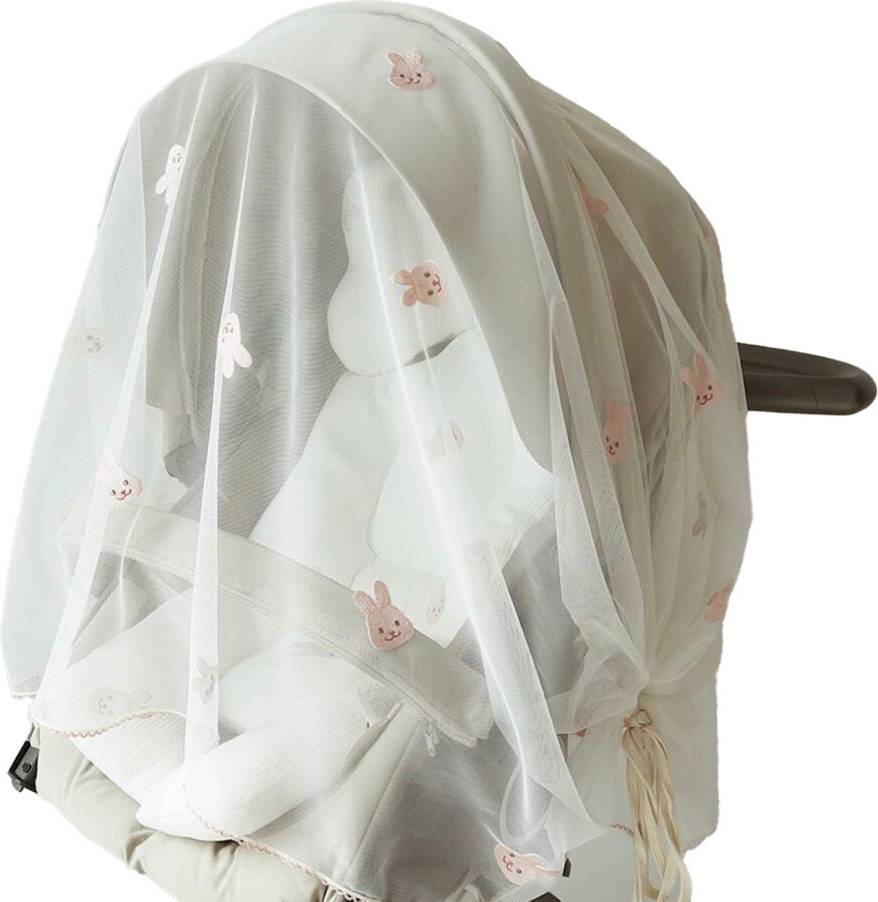 Stroller Wind Shade Breathable Cartoon Pattern