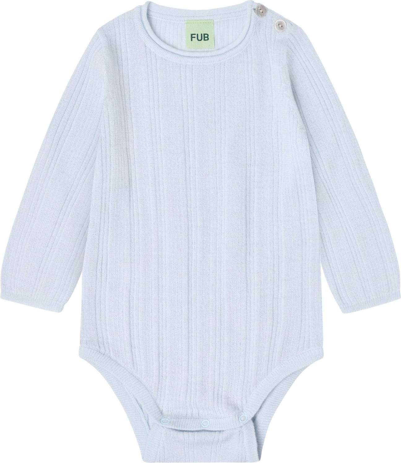 FUB Baby Rib Body - Blå