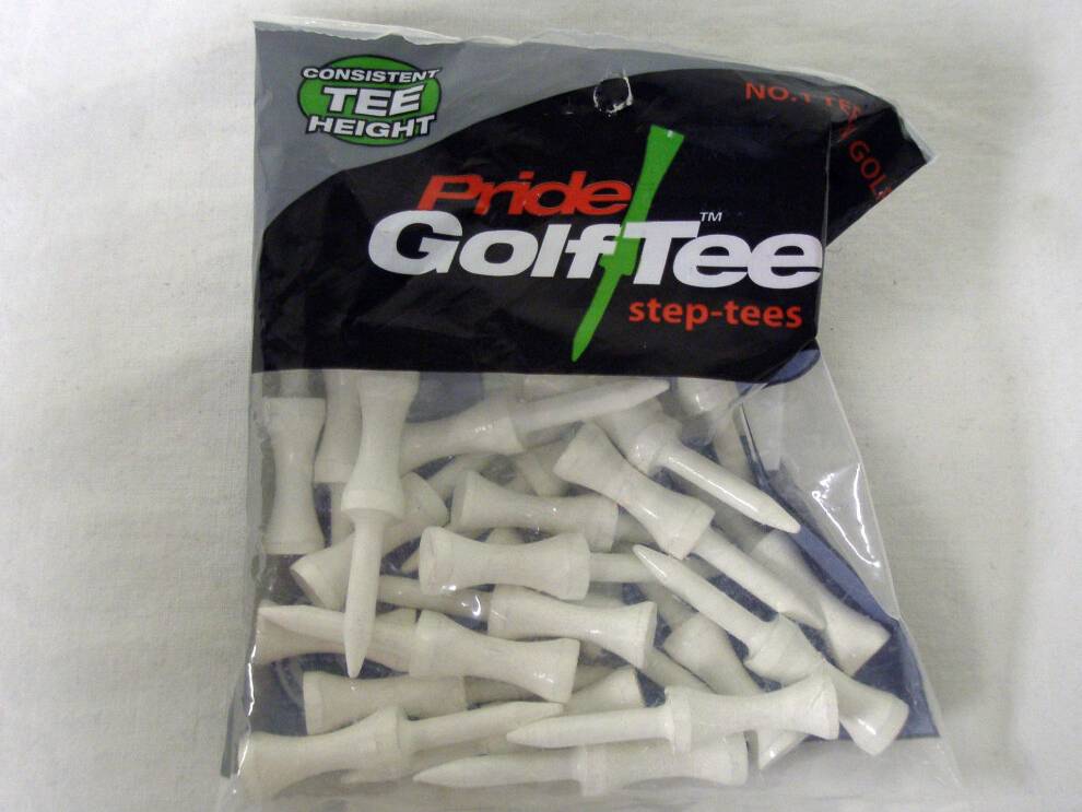 Pride Golf Tee 2-3/4-Inch Stepdown Tee 25 Count