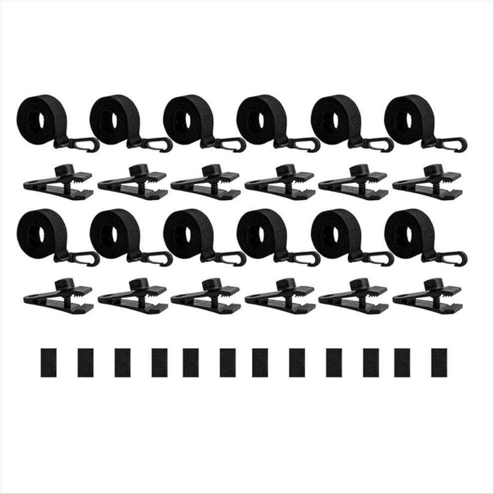 36Pcs Pool Solar Cover Reel Attachment Kit
