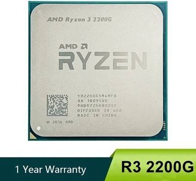 Amd ryzen processor AMD Ryzen 3 R3 2200G Processor
