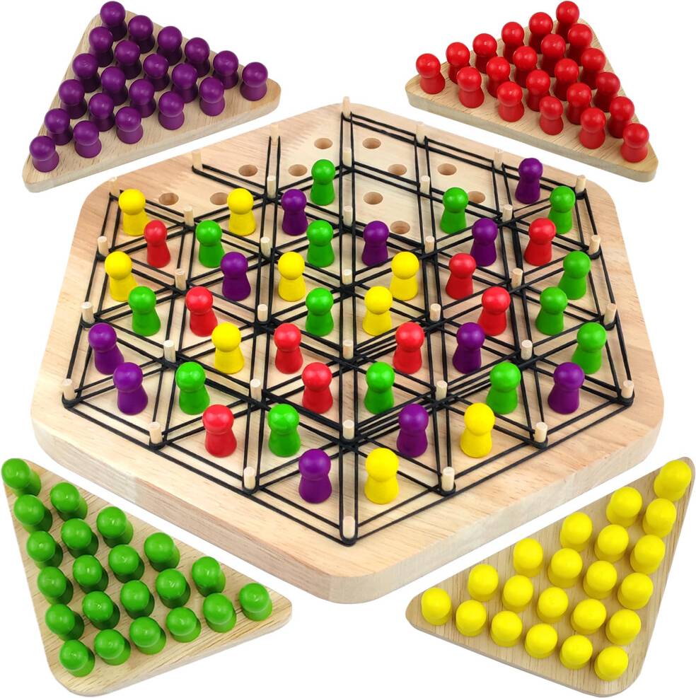 VingaHouse Chain Triangle Chess Game Set