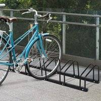 Homcom Bike Stand Parking Rack 5 Racks