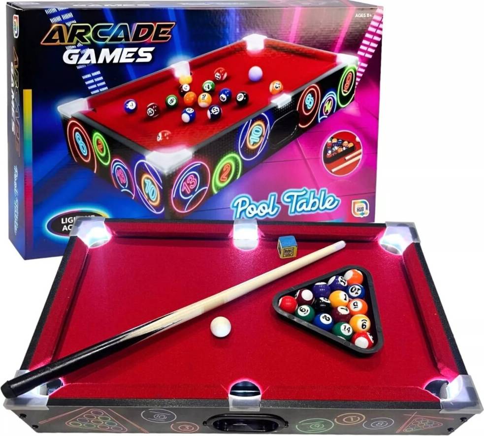 Led Tabletop Pool Table Gift Gadget