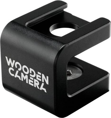 Wooden Camera Cold Shoe Riser Bracket 3/8-16