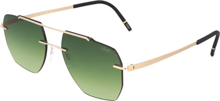 Silhouette Rincon Rimless Men's Sunglasses - Gold