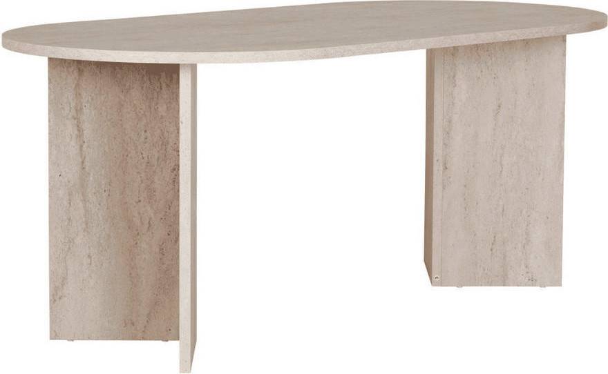CaliCosy Rounded Edges L180 cm Dining Table
