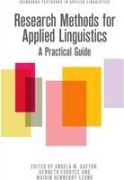 Research Methods for Applied Linguistics A Practical Guide
