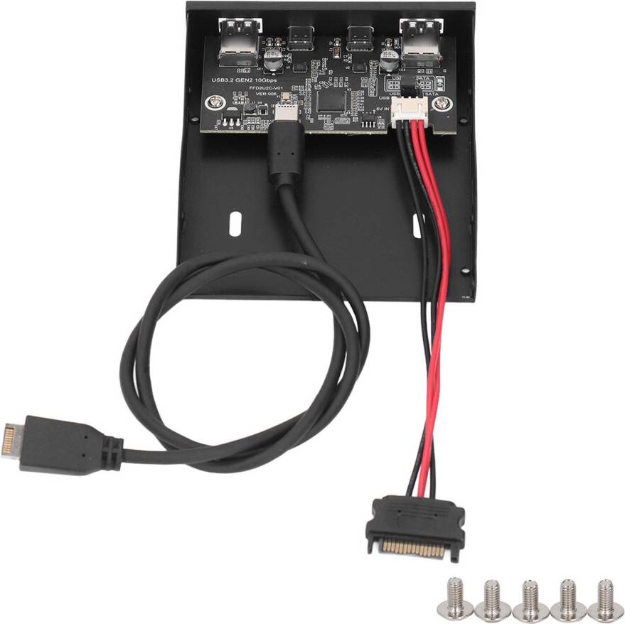 Usb 3.2 10gbps hub USB 3.2 Gen2 Front Panel Hub 3.5 Inch
