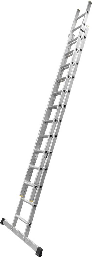 LFI PRo Double Section 7 Rung Extension Ladder 2m