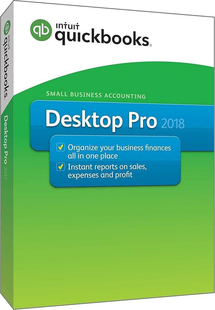 Intuit QuickBooks Desktop Pro Intuit 2018