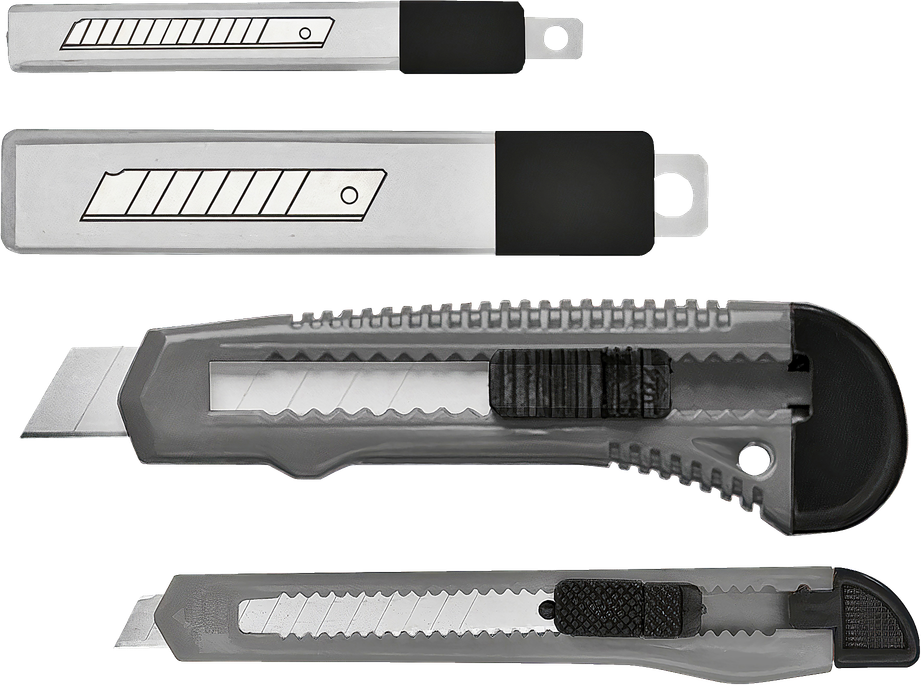 Cuttermesser Set 8-teilig