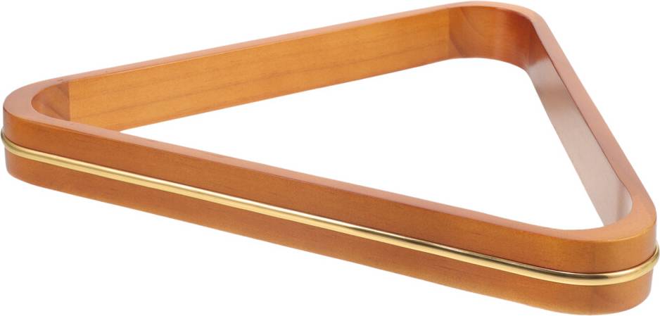Inoomp 4Pcs Wood Triangle Billiard Rack