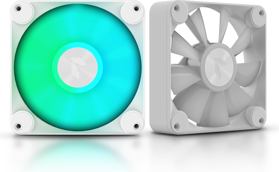 FP1-R 120-3 Pack Inversé Ventilateurs Boîtier RGB