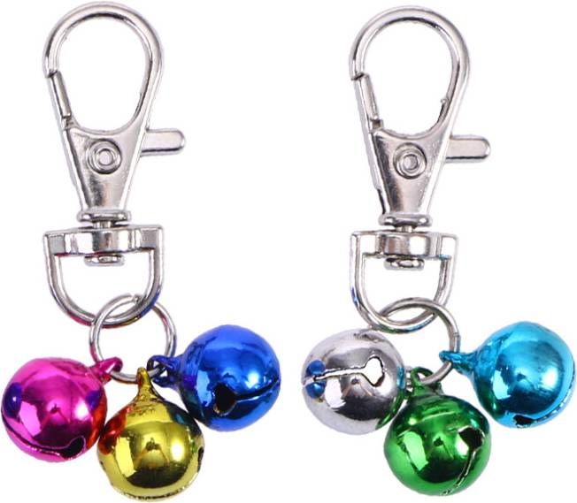 Mini Assorted Color Bells 2pcs