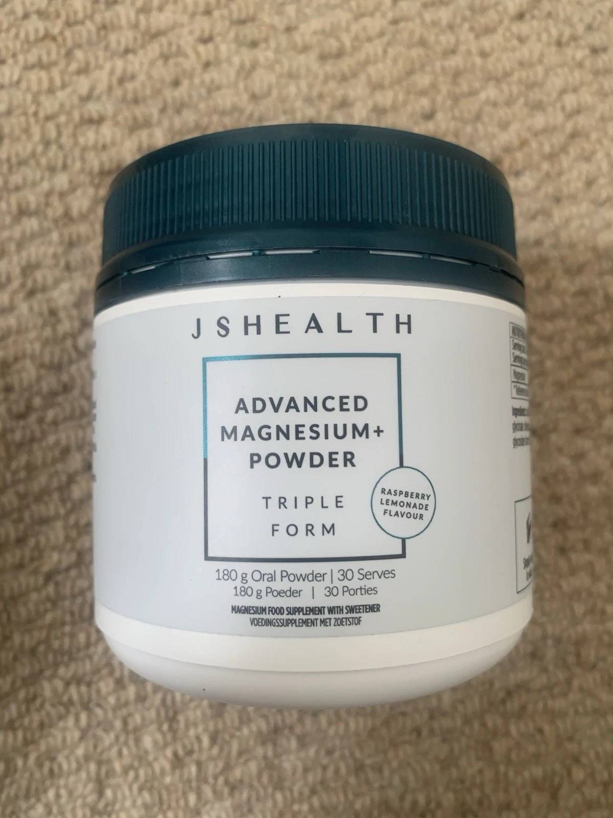 Magnesium JSHealth Advanced Magnesium Powder 180g