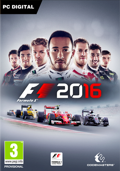 F1 2016 PC Mac Steam Digital Code