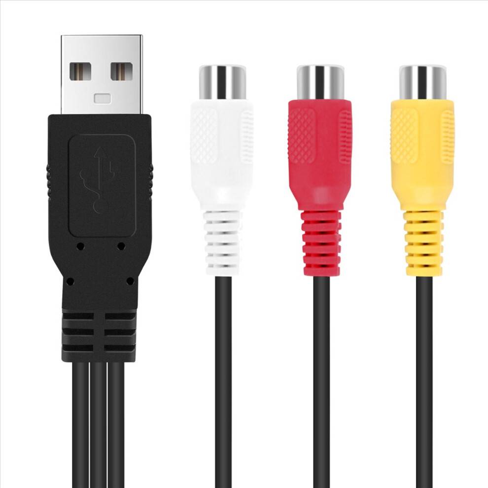 USB to 3RCA Cable Adapter