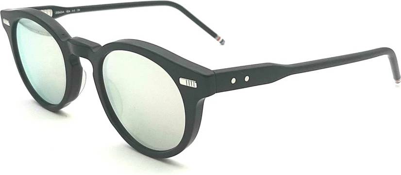Thom Browne Runde Solbriller Unisex - Sort