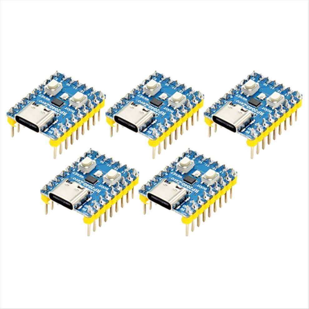 Melitt RP2040-Zero Microcontroller Development Board 5Pcs