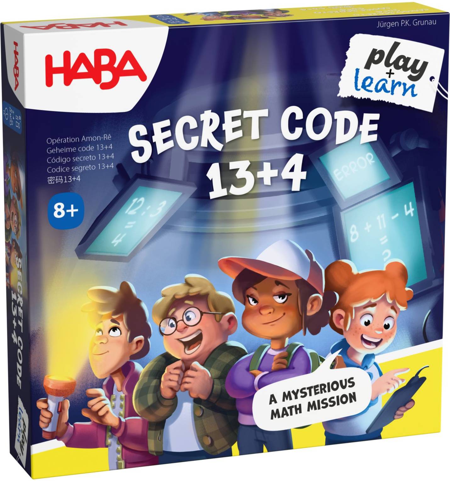 Haba Secret Code 13 4 Math Game
